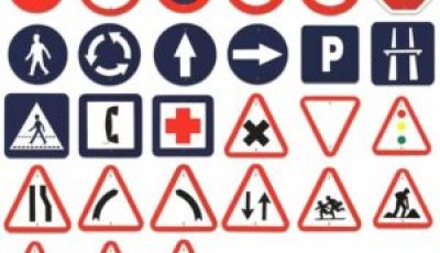 road safety signs - traffic signs